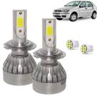 Kit Super Led Palio G3 2004 a 2014 Farol Baixo H7 20000 Lumens
