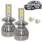 Kit Super Led Palio G4 2008 a 2012 Farol Duplo Baixo H7 20000 Lumens