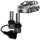 Kit Super Led Small Honda Fit 09 À 12 Farol Alto Baixo Milha