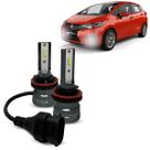 Kit Super Led Small Honda Fit 13 À 19 Farol Alto Baixo Milha