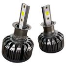 Kit Super Led Turbo H3 6000K 9000 Lúmens RAY X D - Max