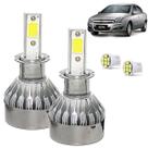 Kit Super Led Vectra 2009 a 2011 Farol Milha H3 20000 Lumens