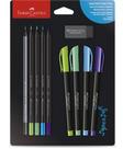 Kit Super Soft Cores Frias - Faber Castell Kit Super Soft Cores Frias - Faber Castell