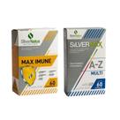 Kit Suplemento 60 Comp. Max Imune + Polivitamínico A-Z Multi