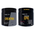 Kit Suplementos Creatina Sem Sabor 300g + Pré Treino Epic - Probiótica