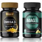 Kit Suplementos Omega 3 e MAG 3 Daily Life Suporte Completo com Acidos Graxos e Magnésio para seu Bem-Estar Diário