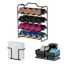 Kit Suporte 32 Cápsulas Dolce Gusto + Porta Guardanapos Sachês Preto Fosco - Future