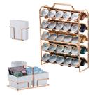 Kit Suporte 50 Cápsulas Nespresso + Porta Guardanapos + Suporte Sachês - 1147RG Rose Gold Future Kit Suporte 50 Cápsulas Nespresso + Porta Guardanapos + Suporte Sachês - 1147RG Rose Gold Future