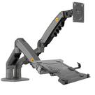 Kit Suporte Articulado Monitor e Notebook Pistão F160 NB + Bandeja Apoio NBH-2