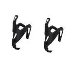 Kit Suporte De Garrafa Caramanhola Ciclismo Fibra De Vidro True Flow PRETO