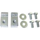 Kit suporte de placa Volkswagen Kombi 1960 a 2014 KIT & CIA