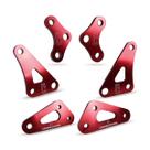 Kit Suporte Fixação Motor Alumínio Anodizado Corona Racing Crf 300f Xr 300l Sahara 300