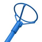 Kit Suporte para Balão 50cm - Azul - 5 Unidades