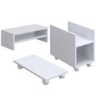 Kit Suporte Para Cpu Nobreak Guide Cyber E Suporte Branco