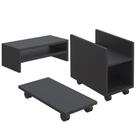 Kit Suporte Para Cpu Nobreak Guide Cyber E Suporte Preto
