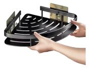 Kit Suporte Shampo Sabonete Banheiro Adesivo Parede Box Luxo Prateleira