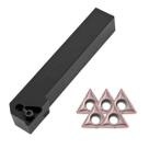 kit suporte stgcR 2525 m16 + 05 insertos p/ aço