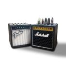 Kit Suportes para 5 Palhetas 2 Unid Mini Amplificador Guitar