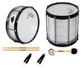 Kit Surdo 30X14 e Caixa De Guerra 15x14 LUEN com Acessorios
