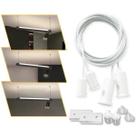 Kit Suspensão Para Perfil De Led Pendente Cabo De Aço 2m