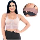 Kit Sutiã Pós Cirúrgico Conforto Pós Implante Faixa Compressora Mamária