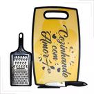 Kit Tabua De Carne Plastico Corte Legumes Carne Churrasco