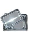 Kit Tabuleiro Reforçado Inox 4 Peças