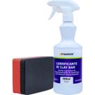 Kit Taco Clay Bar JS Lubrificante Clay Bar Finisher Descontaminação Automotiva Completa