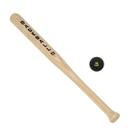 Kit Taco de Baseball 71cm Madeira Nude Denver para Iniciante com Bolinha N5 Bel