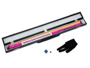 Kit Taco de Sinuca Desmontável TB10 + Maleta Alça Retrátil
