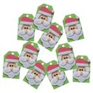 Kit Tags Apliques 10 unidades Papai Noel Natal Kit Tags Apliques 10 unidades Papai Noel Natal