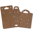 Kit Tags Bijuterias Papel Kraft Resistente 300 unidades