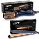 Kit Taiff Gloss Azul: Escova Secadora e Chapa Bivolt