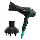 Kit taiff - secador profissional style preto 2000w 220v + difusor de ar curves