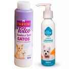 Kit Talco Banho a Seco ProFeline 100g + Limpa Lágrimas Pro Canine 100ml Kit Talco Banho a Seco ProFeline 100g + Limpa Lágrimas Pro Canine 100ml