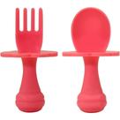 KIT Talher de Treinamento com Escudo Limitador Rosa Bebê Buba
