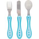Kit Talher Infantil Inox 3 Peças - Estrelinha - Buba Kit Talher Infantil Inox 3 Peças - Estrelinha - Buba