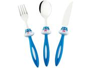 Kit Talher Infantil Inox Hercules Gato - 0553-3 3 Peças
