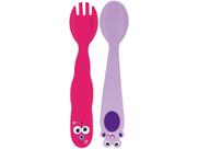 Kit Talher Infantil Tramontina Monsterbaby - 23799/494 2 Peças
