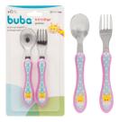Kit talheres animal fun girafa - buba