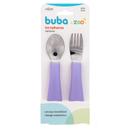 Kit Talheres Buba Zoo Garfo e Colher Kit Talheres Buba Zoo Garfo e Colher