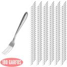 Kit Talheres com 180 Garfo Aço Inox Grosso Jantar Cheff Kit Talheres com 180 Garfo Aço Inox Grosso Jantar Cheff