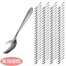Kit Talheres com 96 Colheres Aço Inox Grosso Jantar Cheff