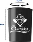 Kit Talheres Florida grafite utensilios cozinha 7 PCS