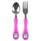 Kit Talheres Inox Personagem Infantil Colher Garfo Unicórnio - PANAMI