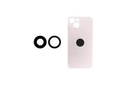Kit Tampa Traseira +Lente Da Câmera Compatível Com iPhone 13