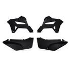 Kit Tampas Laterais Aletas Biker Honda Xr 250 Tornado 2001/2008