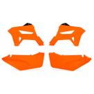Kit Tampas Laterais Aletas Biker Honda Xr 250 Tornado 2001/2008