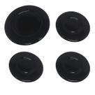 Kit Tampinhas Espalhador De Chamas Fogão Cooktop 4 Bocas Fischer 1519 Fit Line 26342 Original