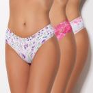 Kit Tanga Sublimada Cor:Estampada FloralTamanho:M